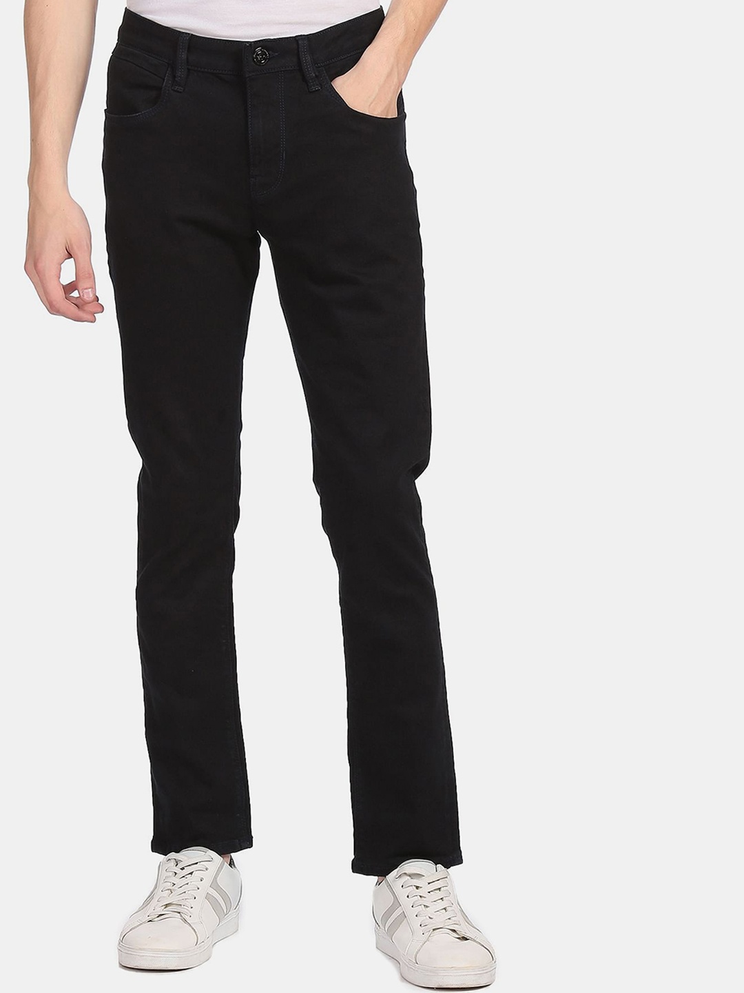 

Arrow New York Men Black Slim Fit Jeans
