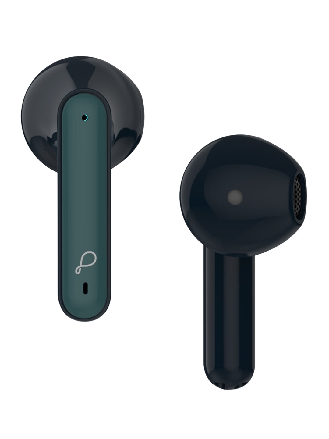 

pebble Duet Pro True Wireless Earbuds WIth Instant Voice Assistant - Blue