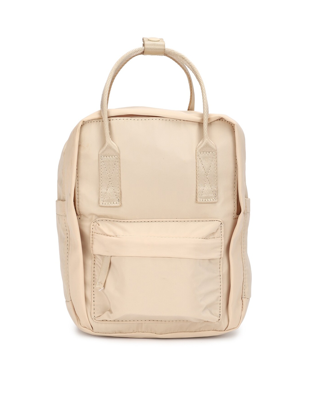 

FOREVER 21 Women Beige Polyester Backpack