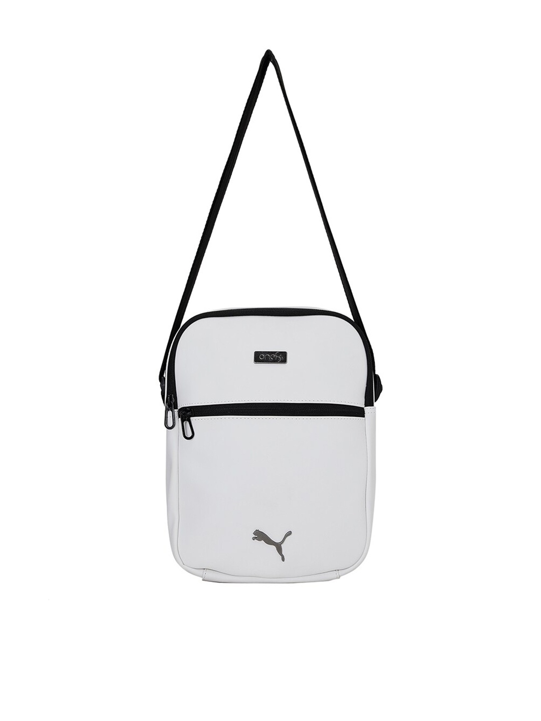 

Puma Unisex White & Black One8 Virat Kohli Premium Portable Bag