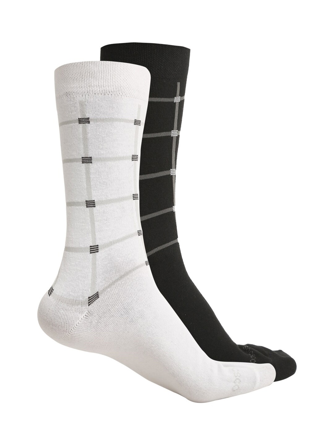 

Men's Minimal Style Pack Of 2 Egyptian Cotton Socks, Black