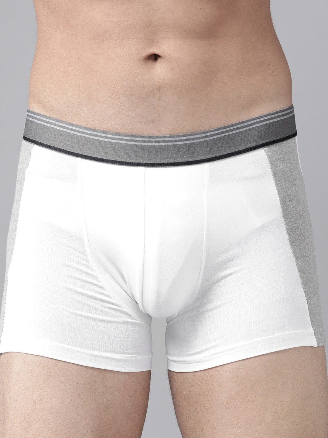 

The Roadster Lifestyle Co Men White Solid Anti Microbial Trunk- RD3684-1PP-TRN-WHT