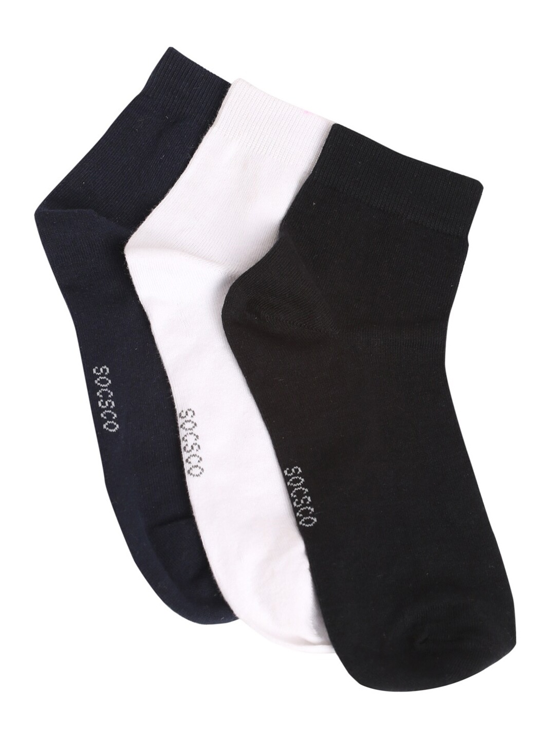 

MUTAQINOTI Men Pack Of 3 Multicoloured Ankle Length Socks, Multi