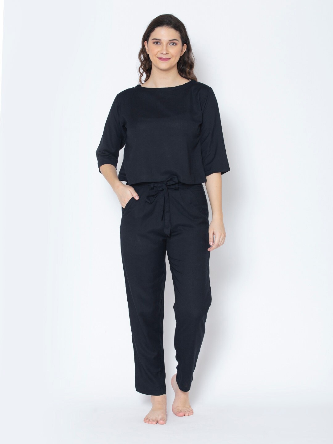 

ETC Women Black Night suit