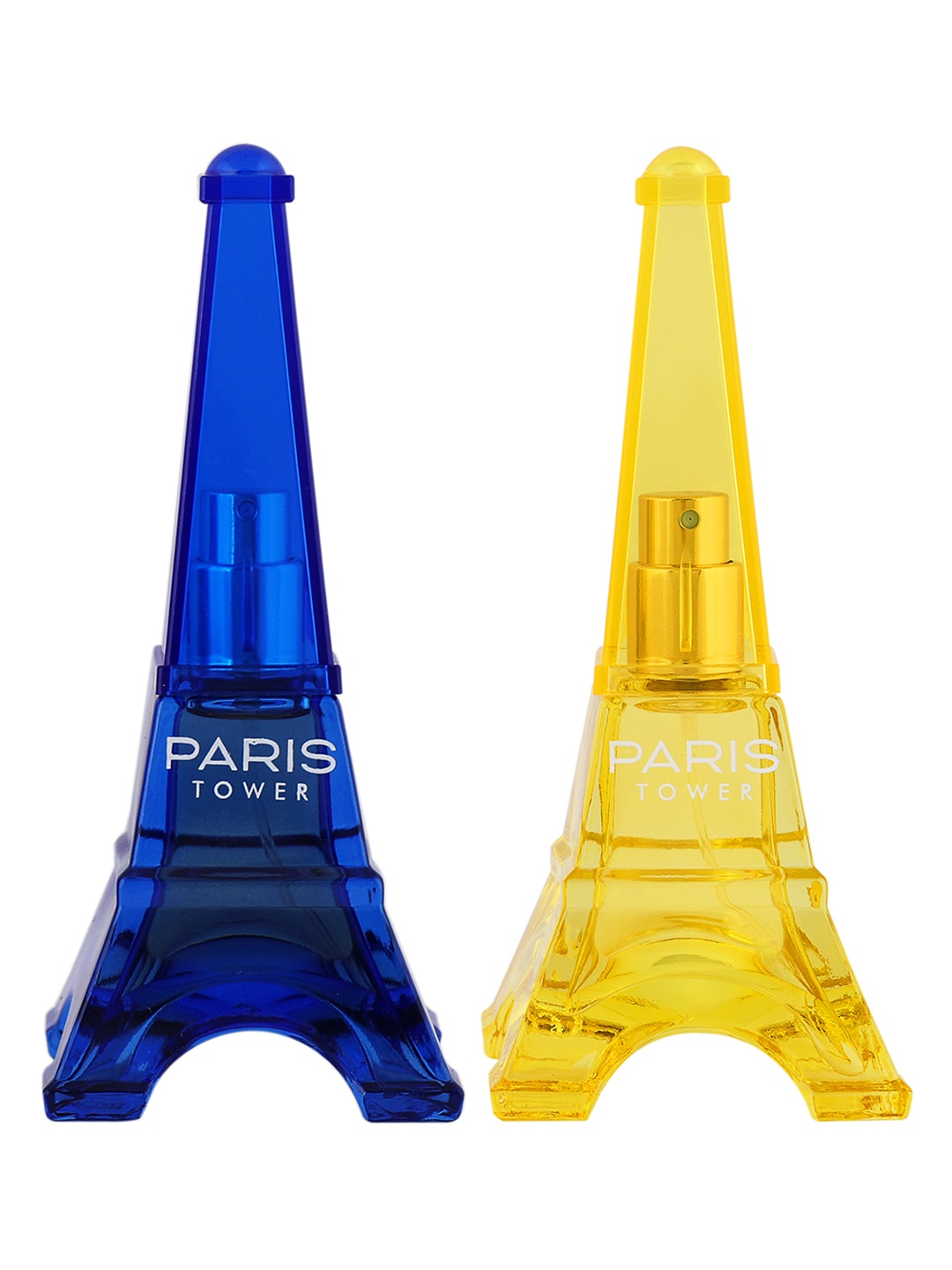 

Sweetheart Set of 2 Yellow & Blue Paris Tower Eau De Parfum 70ml each