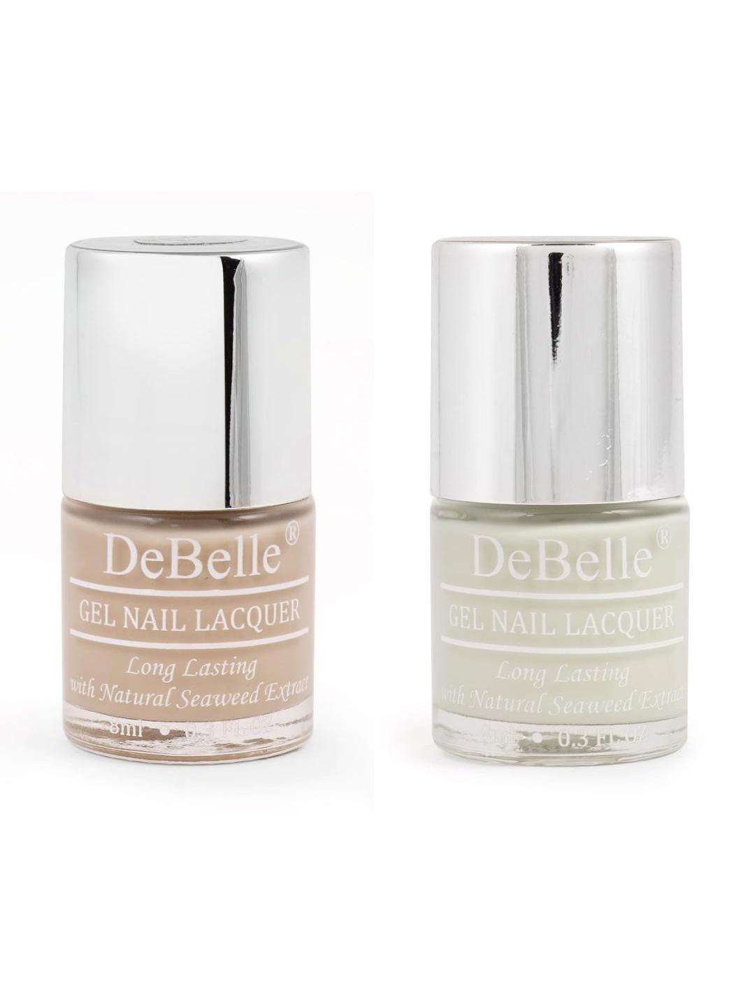 

DeBelle Set Of 2 Gel Nail Polish - Coco Bean & Natural Blush - 8ml Each, Multi