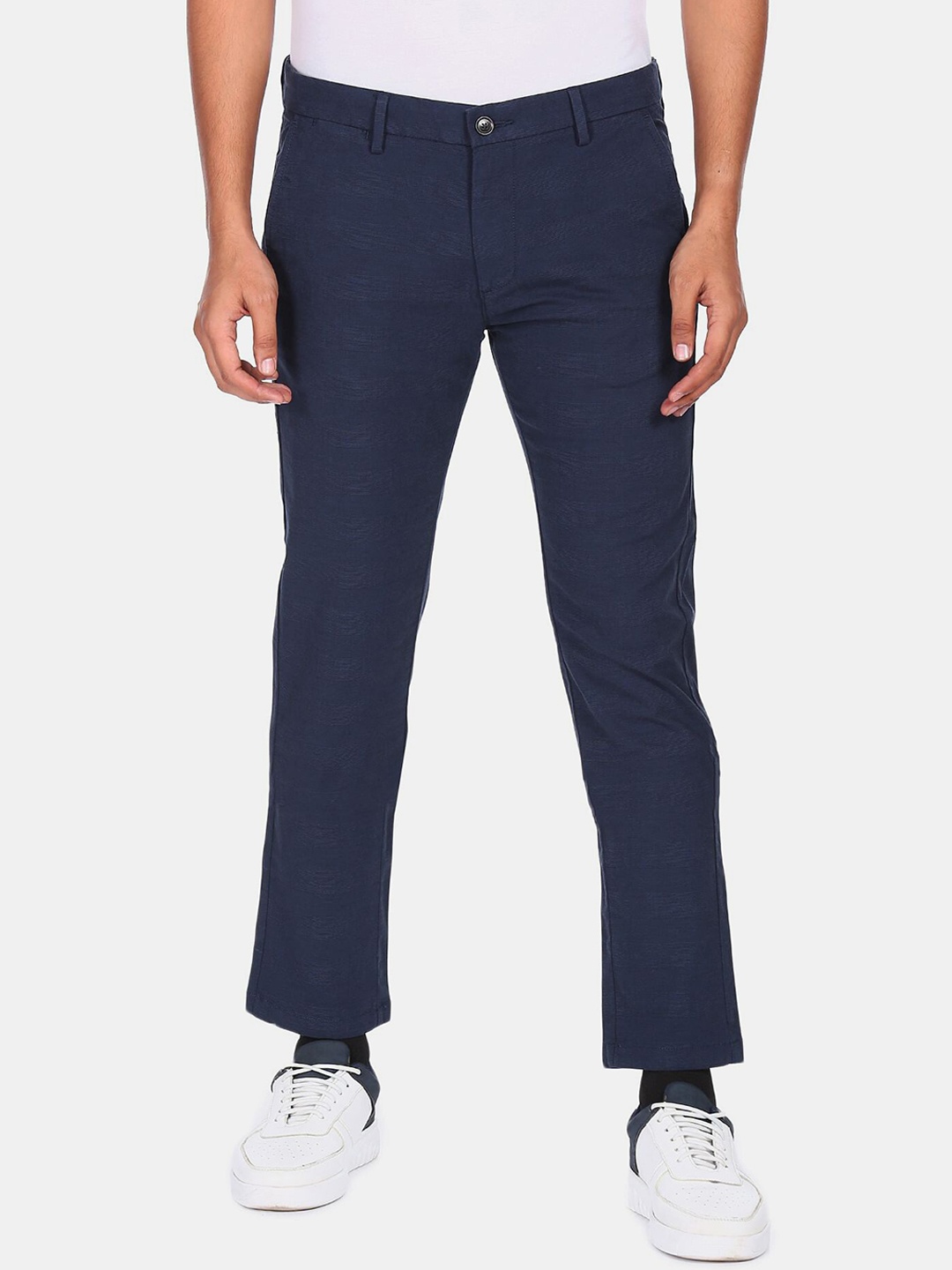 

Arrow Sport Men Blue Trousers