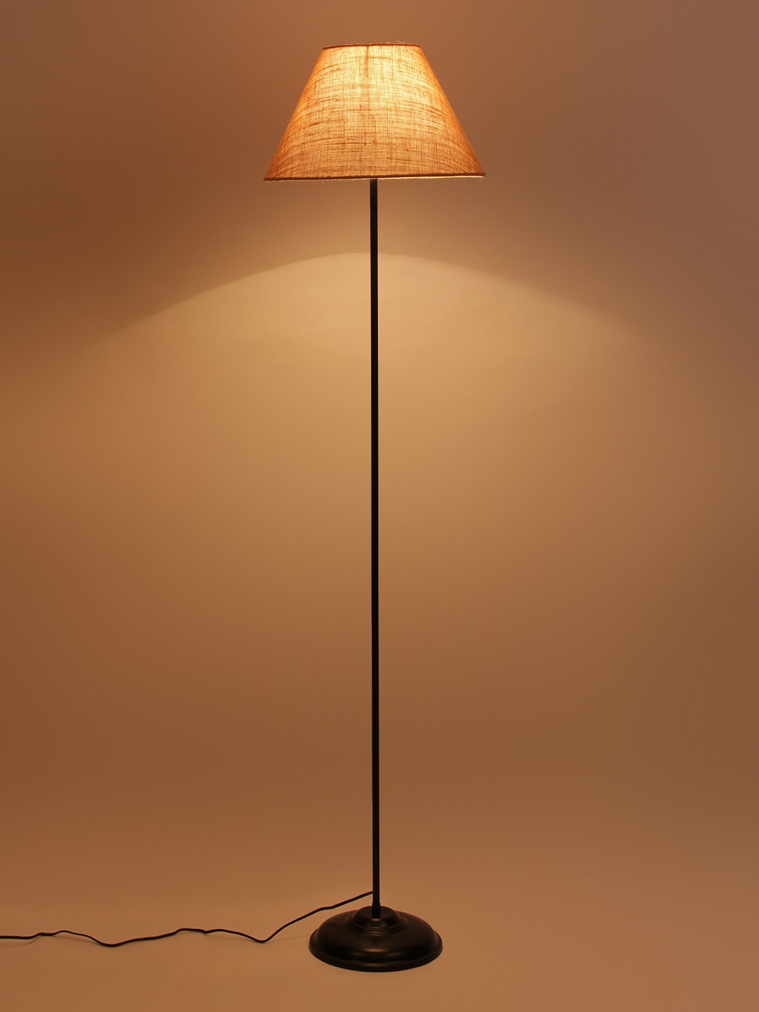 

Devansh Beige Floor Lamp with Jute Shade