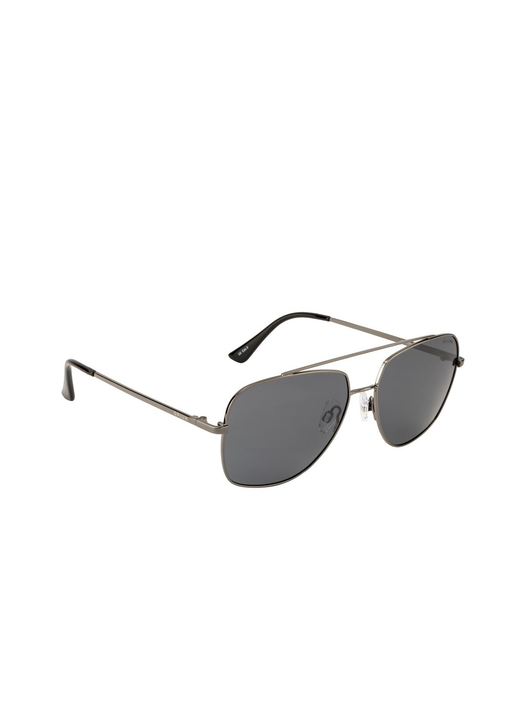 

OPIUM Men Grey Lens Rectangle Sunglasses & Polarised & UV Protected Lens OP-1792-C02