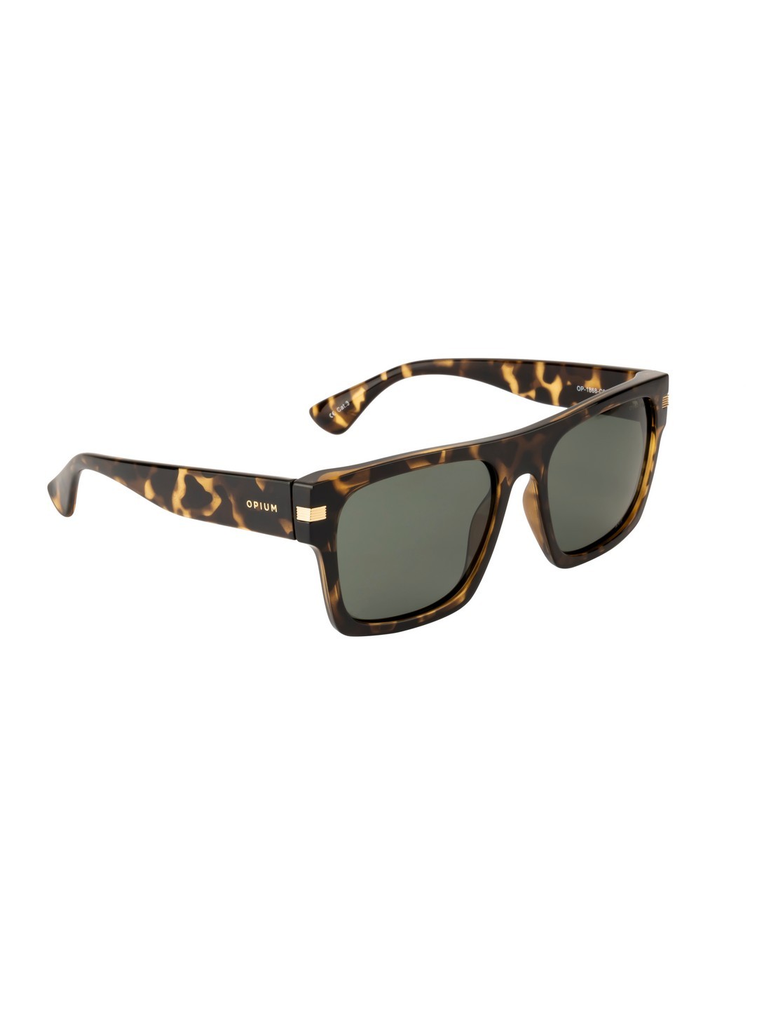 

OPIUM Men Green Lens & Brown Wayfarer Sunglasses with UV Protected Lens OP-1868-C02