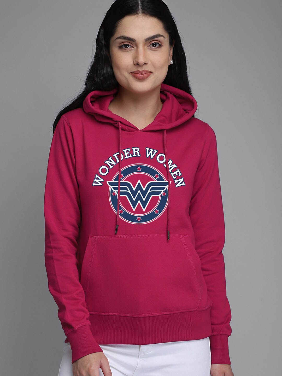 

Free Authority Wonder Woman Red Printed Sweatshirt For Women
