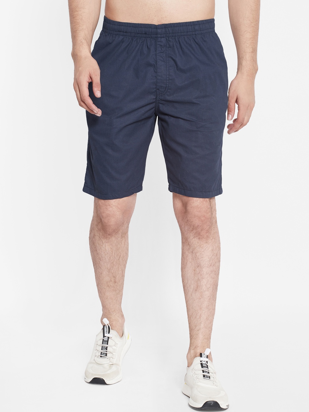 

SAPPER Men Blue Slim Fit Sports Shorts