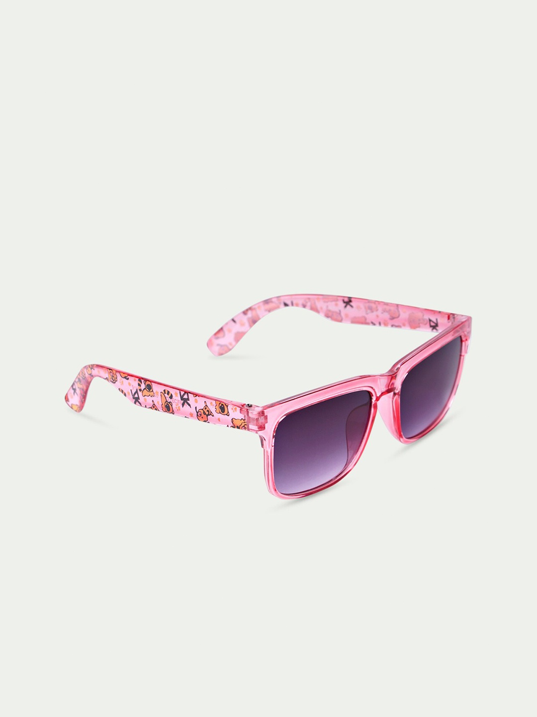 

DukieKooky Kids Purple Lens & Pink Wayfarer Sunglasses with UV Protected Lens DKSG323F
