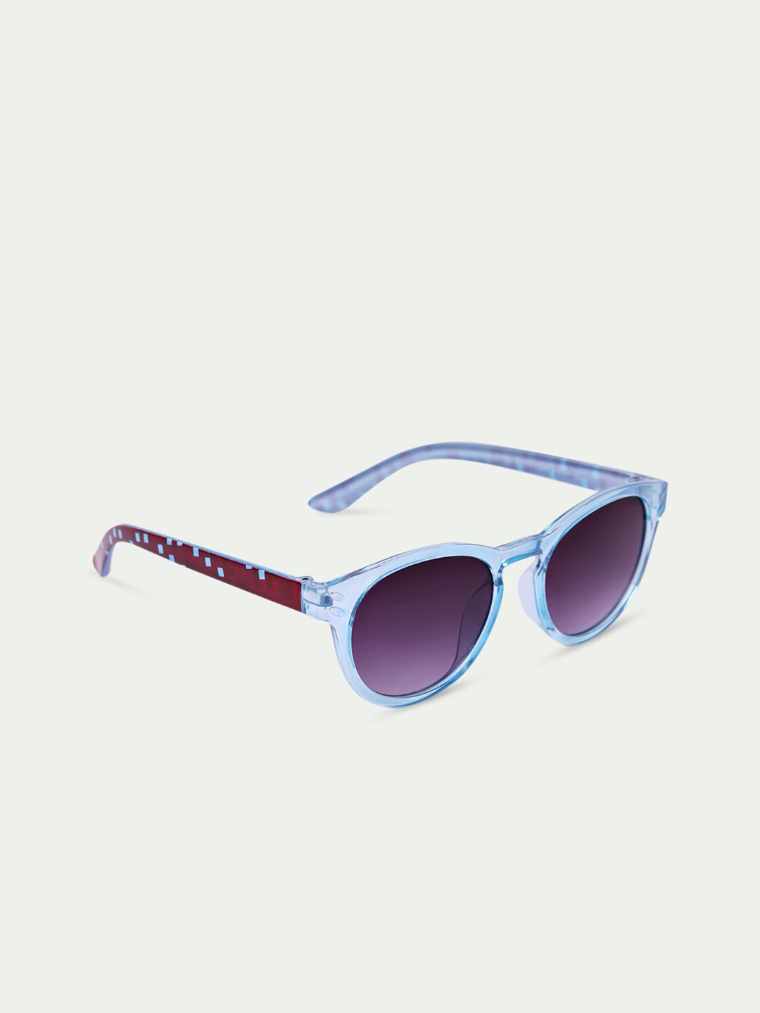 

DukieKooky Unisex Kids Black Lens & Blue Wayfarer Sunglasses DKSG321B-Black