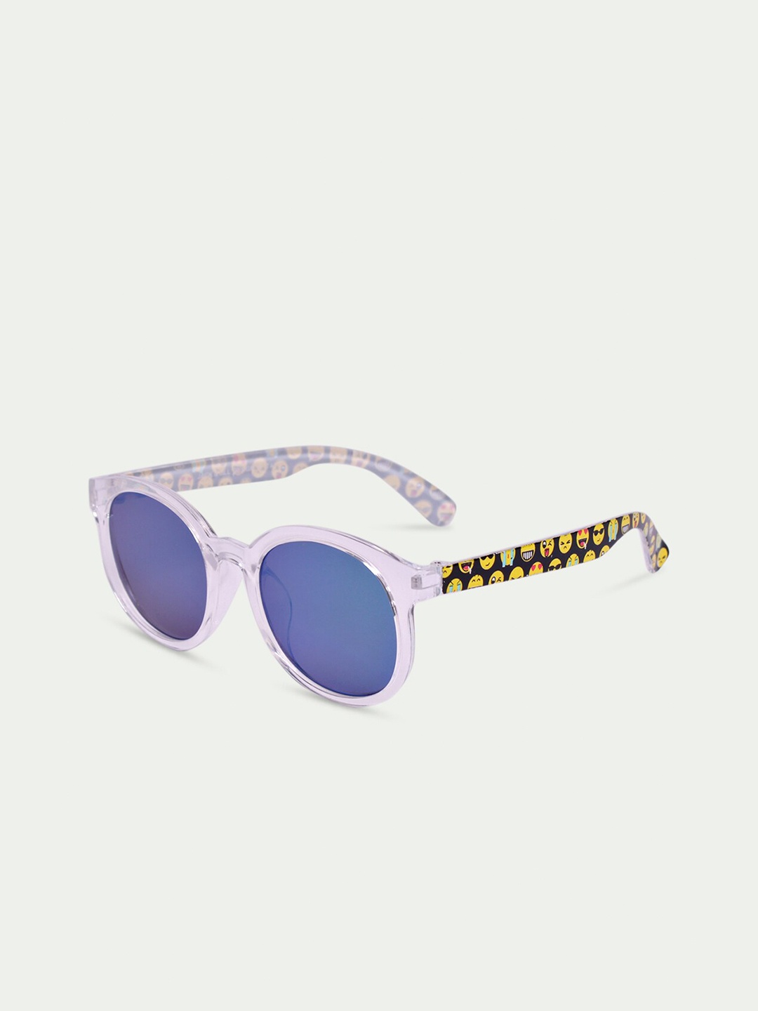 

DukieKooky Unisex Kids Blue Lens & Black Sunglasses with UV Protected Lens DKSG320B