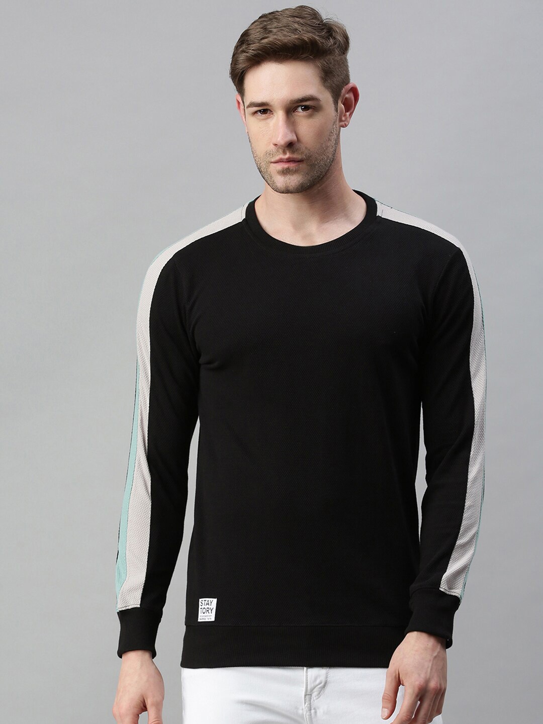 

SHOWOFF Men Black Sweatshirt