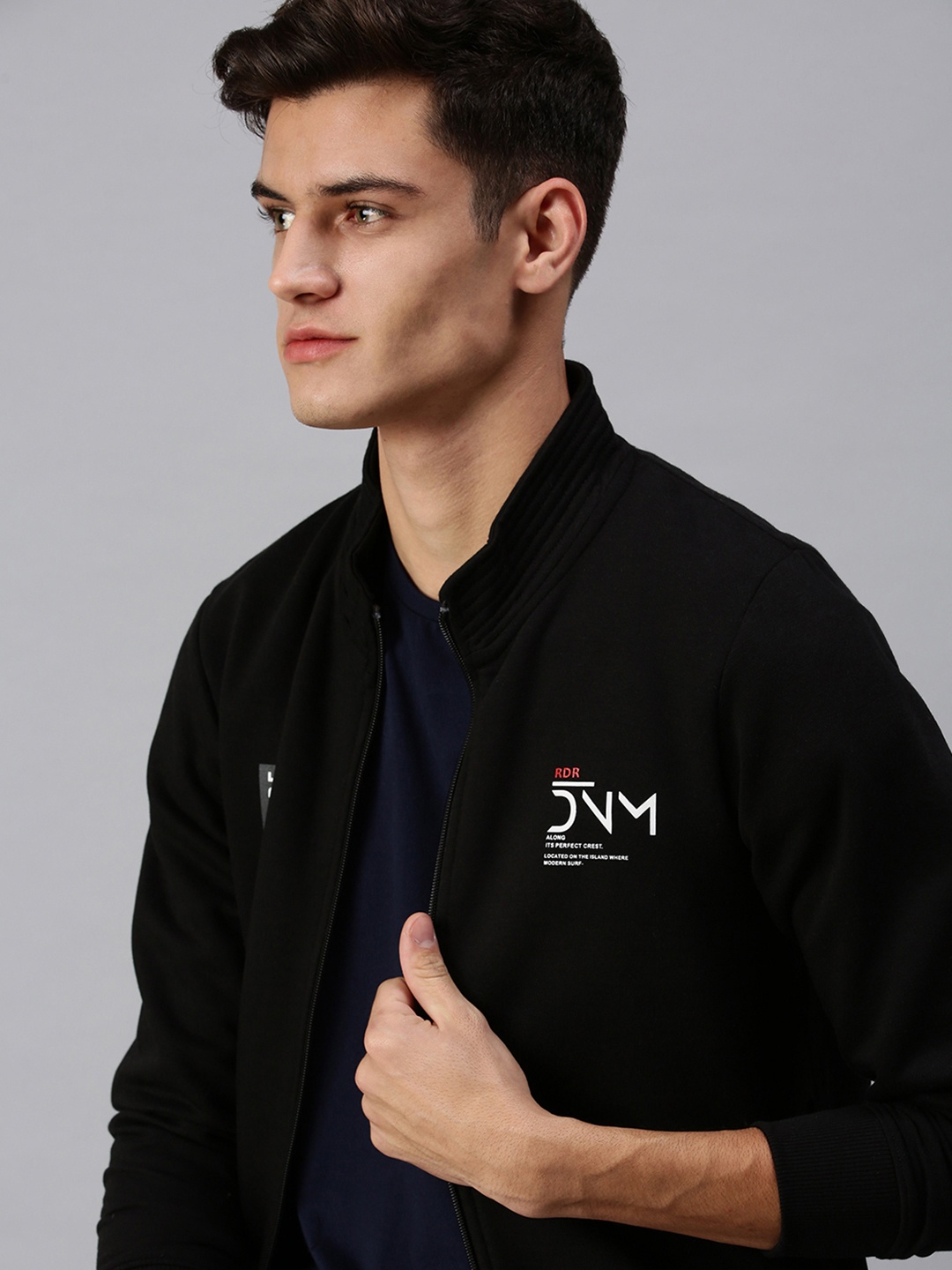 

SHOWOFF Men Black Sweatshirt