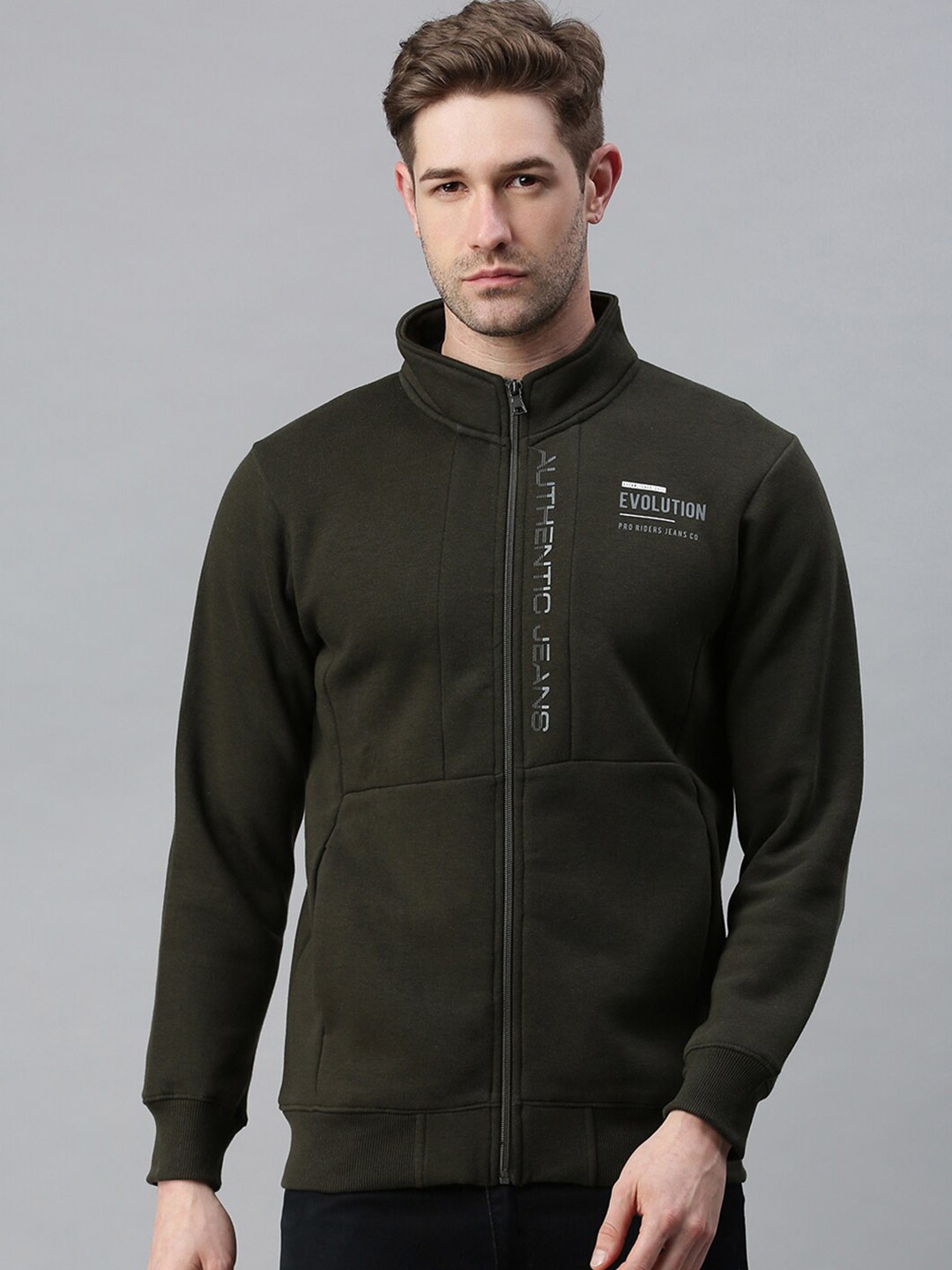 

SHOWOFF Men Green Sweatshirt