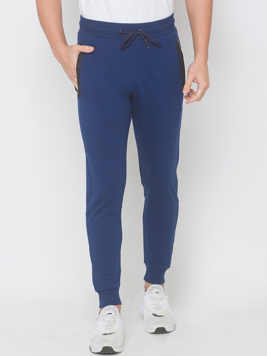 

SPYKAR Men Blue Joggers Trousers