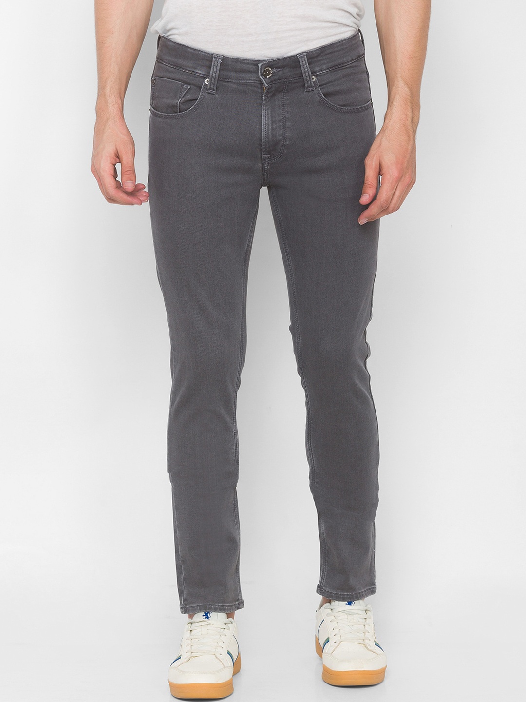 

SPYKAR Men Grey Low-Rise Jeans