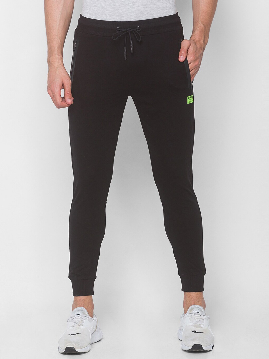 

SPYKAR Men Black Slim Fit Low-Rise Pure Cotton Jeans