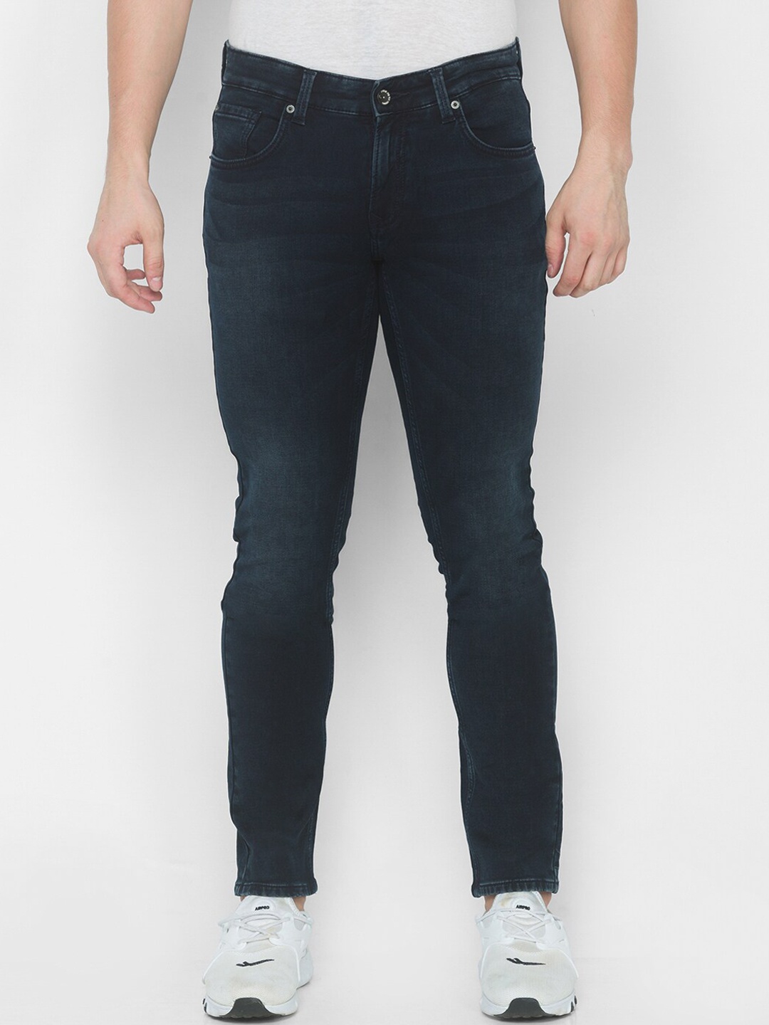 

SPYKAR Men Blue Skinny Fit Low-Rise Jeans