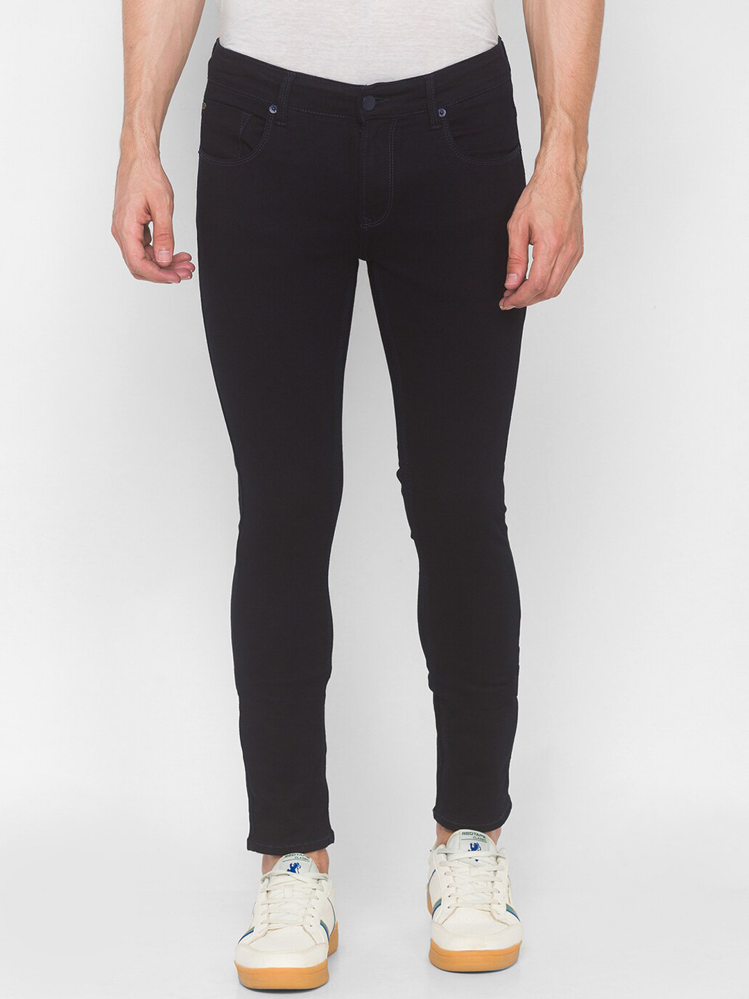 

SPYKAR Men Blue Skinny Fit Low-Rise Jeans