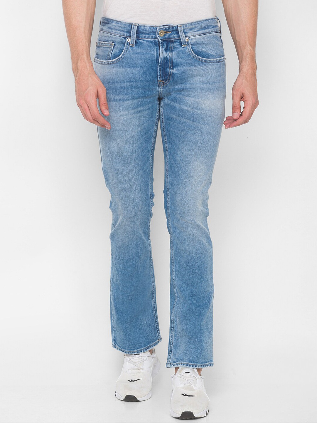 

SPYKAR Men Blue Slim Fit Light Fade Jeans