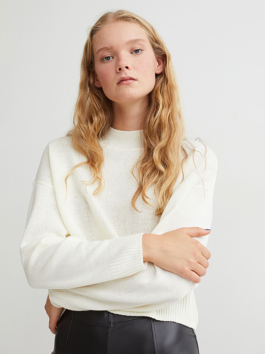 

H&M Women White Jumper