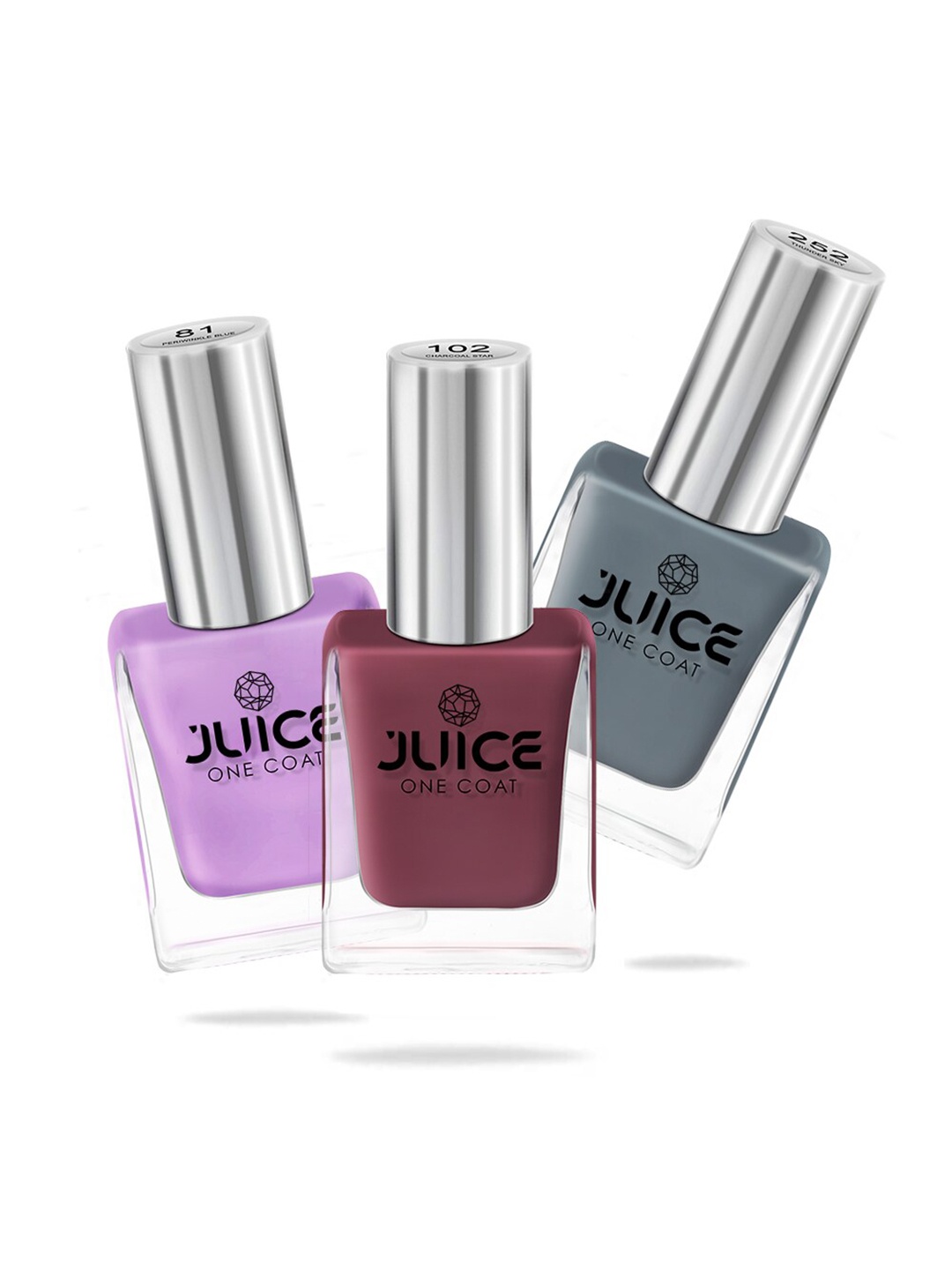 

JUICE Pack of 3 Nail Polish, Nude