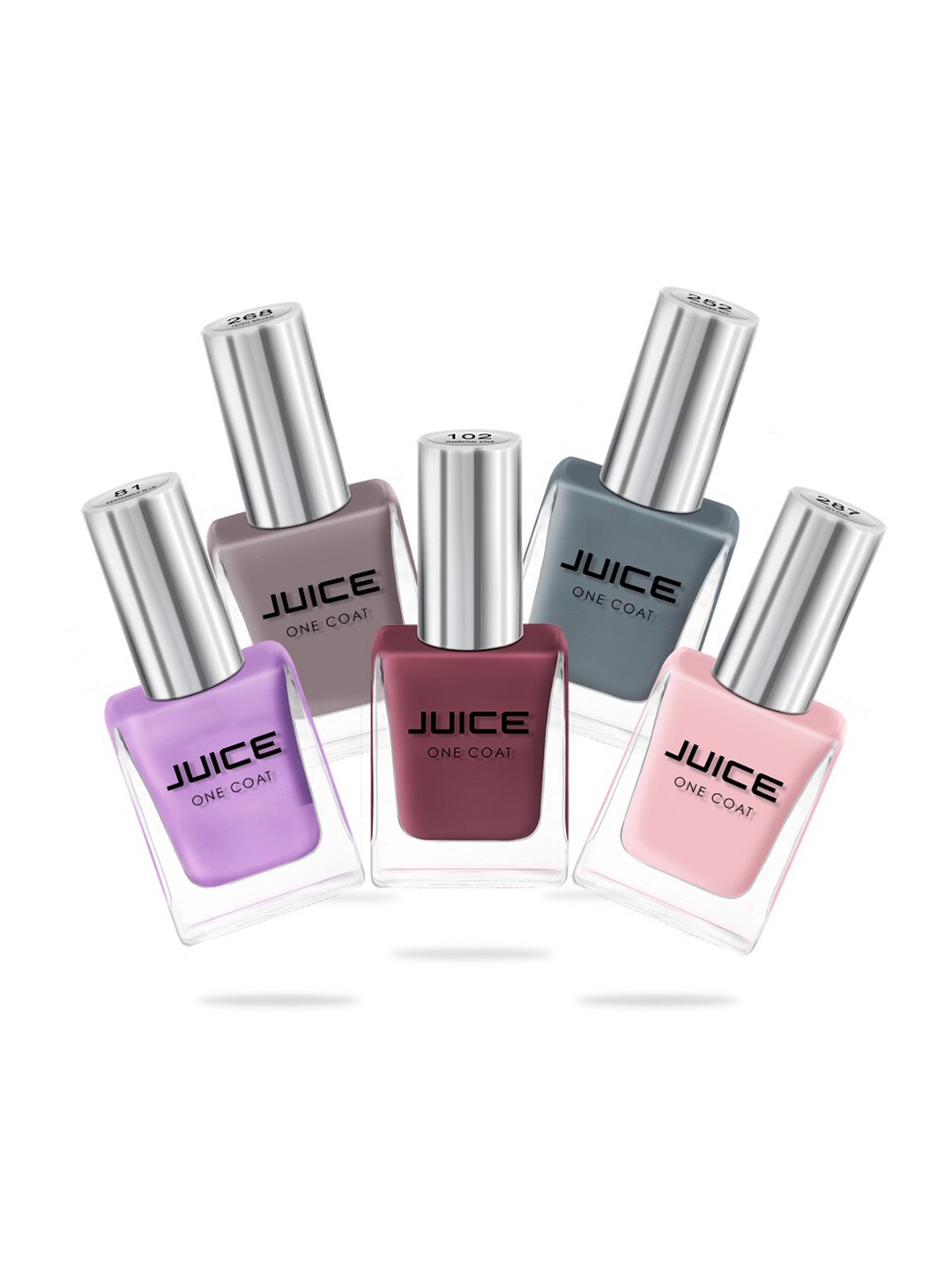 

JUICE Set Of 5 Nail Polishes, Multi