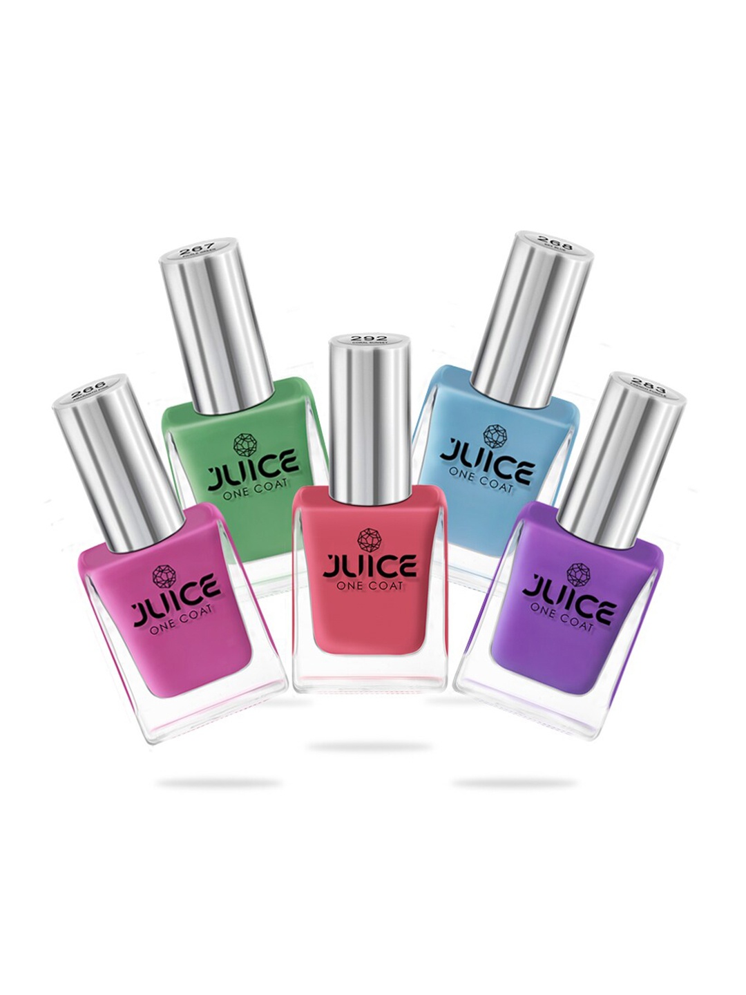 

JUICE Set of 5 Nail Polish 55ml, Multi