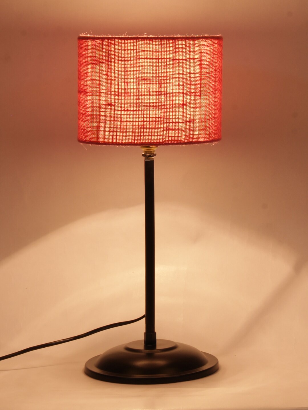 

Devansh Pink Solid Traditional Floor Lamp with Shade