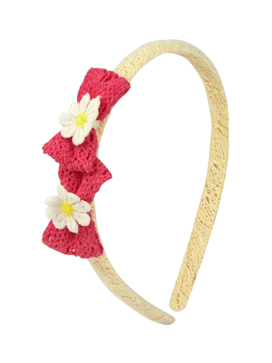 

Spiky Kids Red & Beige Hairband