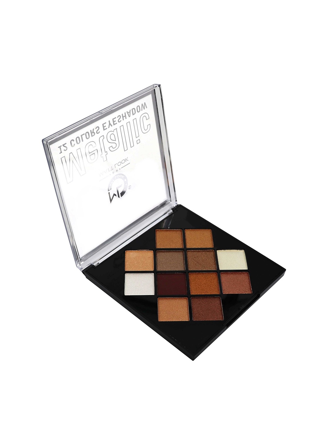 

MATTLOOK Multicolor-01 Metallic 12 Color Eyeshadow Palette, Multi