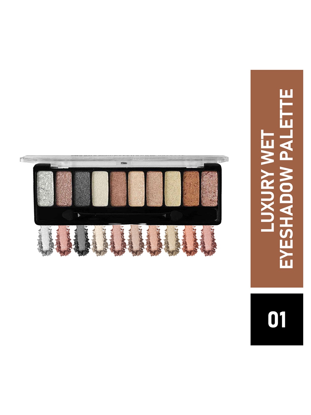 

MATTLOOK Makeup Series Luxury Wet Eyeshadow Palette - 01, Multi