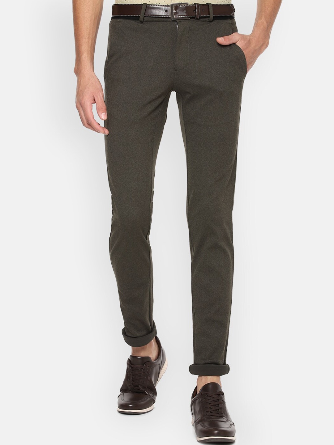 

Van Heusen Sport Men Grey Slim Fit Trousers