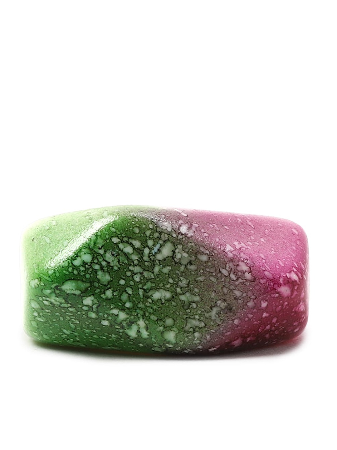 

FOREVER 21 Green & Pink Textured Resin Finger Ring