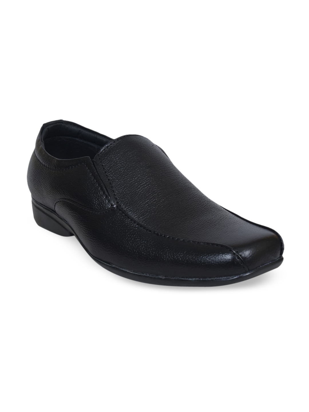 

Ajanta Men Black Solid Slip-On Formal Shoes