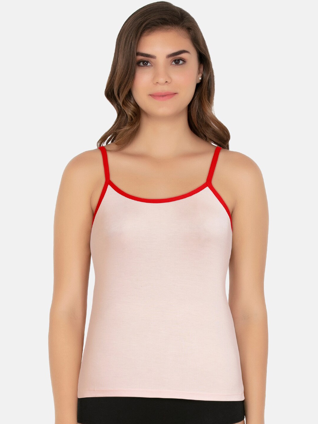 

Amante Women Pink Solid Camisole