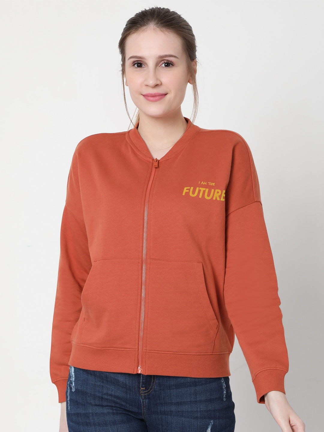

Vero Moda Women Brown Sweatshirt