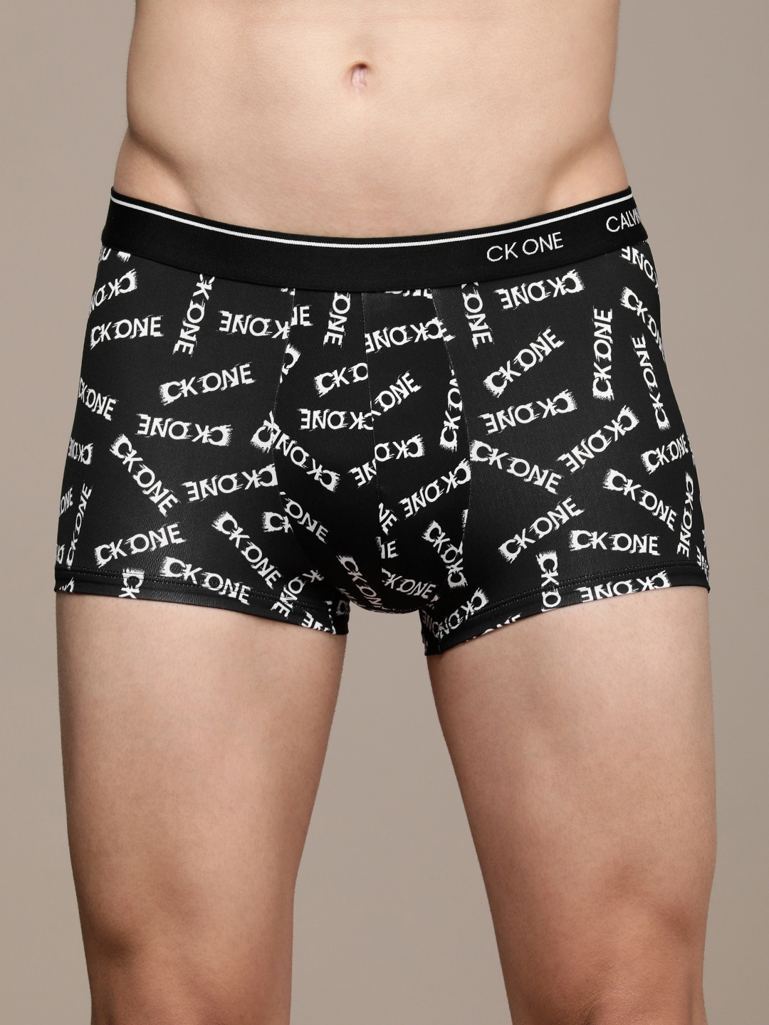 

Calvin Klein Underwear Men Black Printed Low Rise Trunk