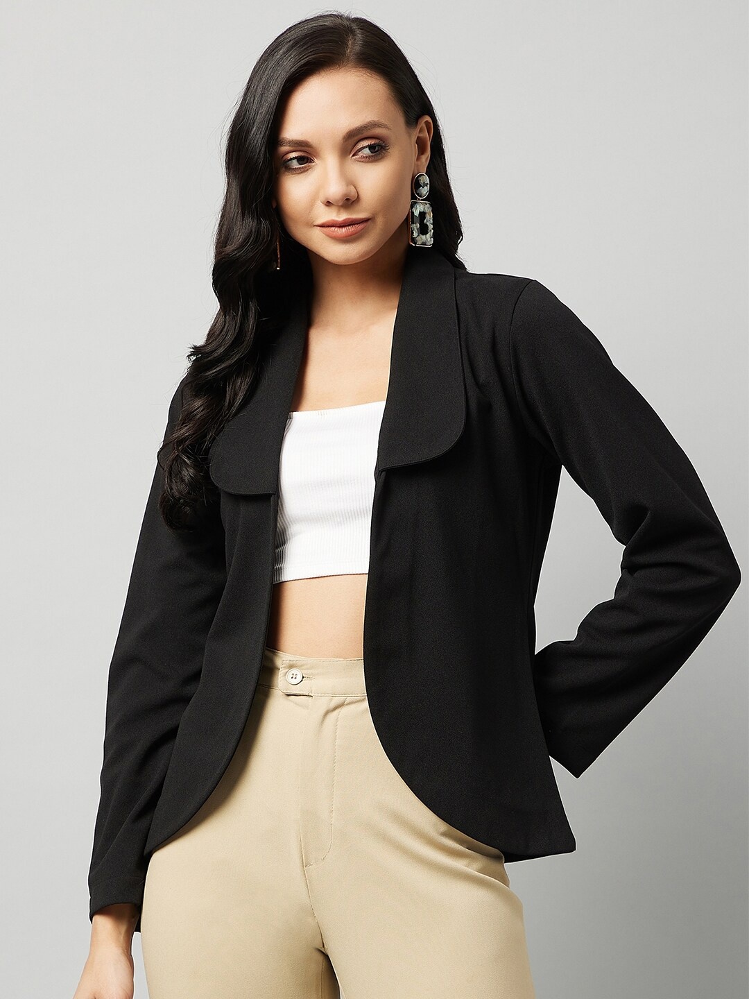 

Carlton London Women Black Shrug