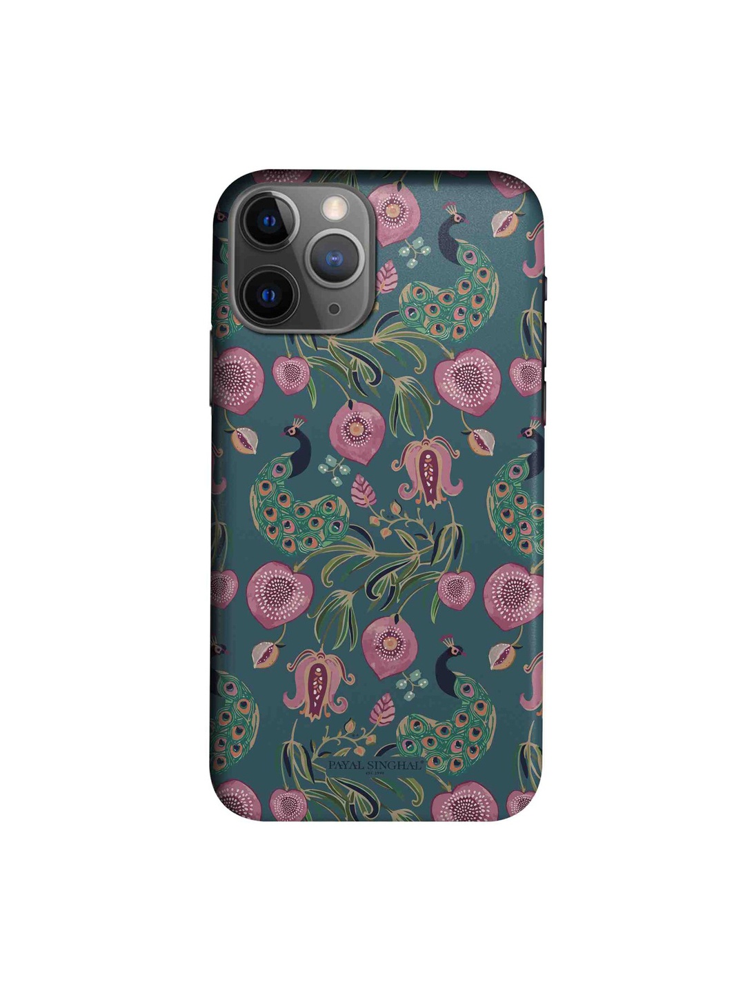 

macmerise Blue & Pink Anaar Mor Printed iPhone 11 Pro Max Back Case