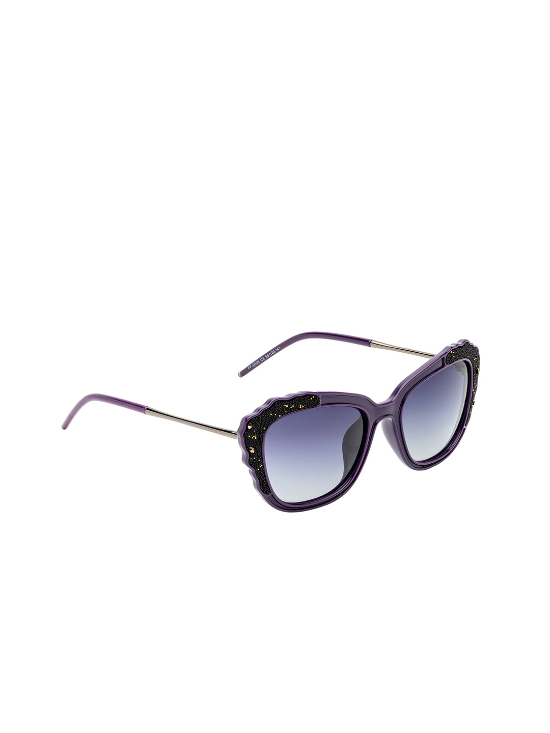 

FEMINA FLAUNT Women Blue Lens & Purple Butterfly Sunglasses with UV Protected Lens FF 9006, Violet