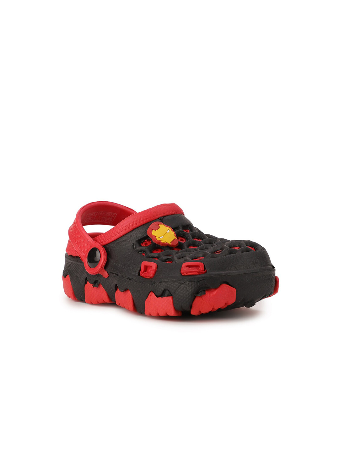 

Disney Boys Black & Red Iron Man Featured Clogs Sandals