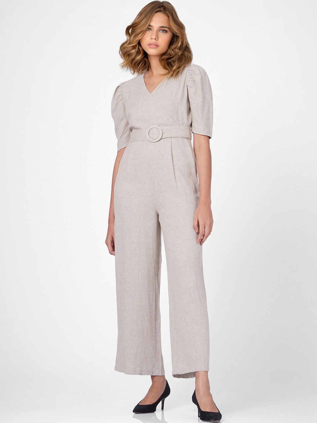 

ONLY Beige Basic Jumpsuit