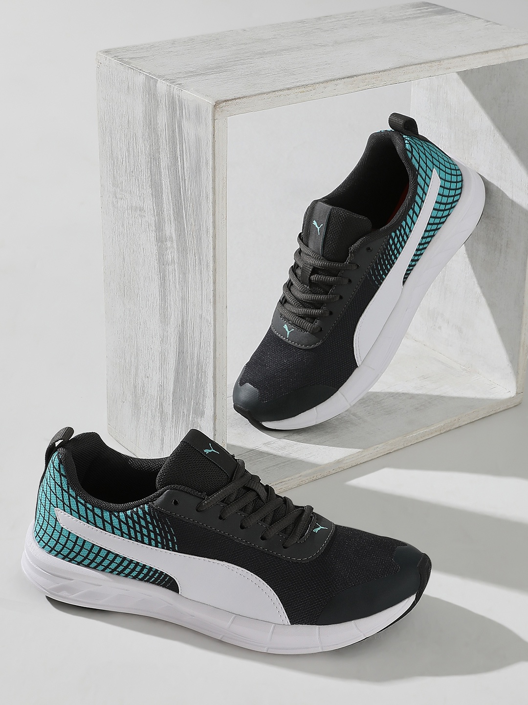 

Puma Women Black Mesh Running Shoes