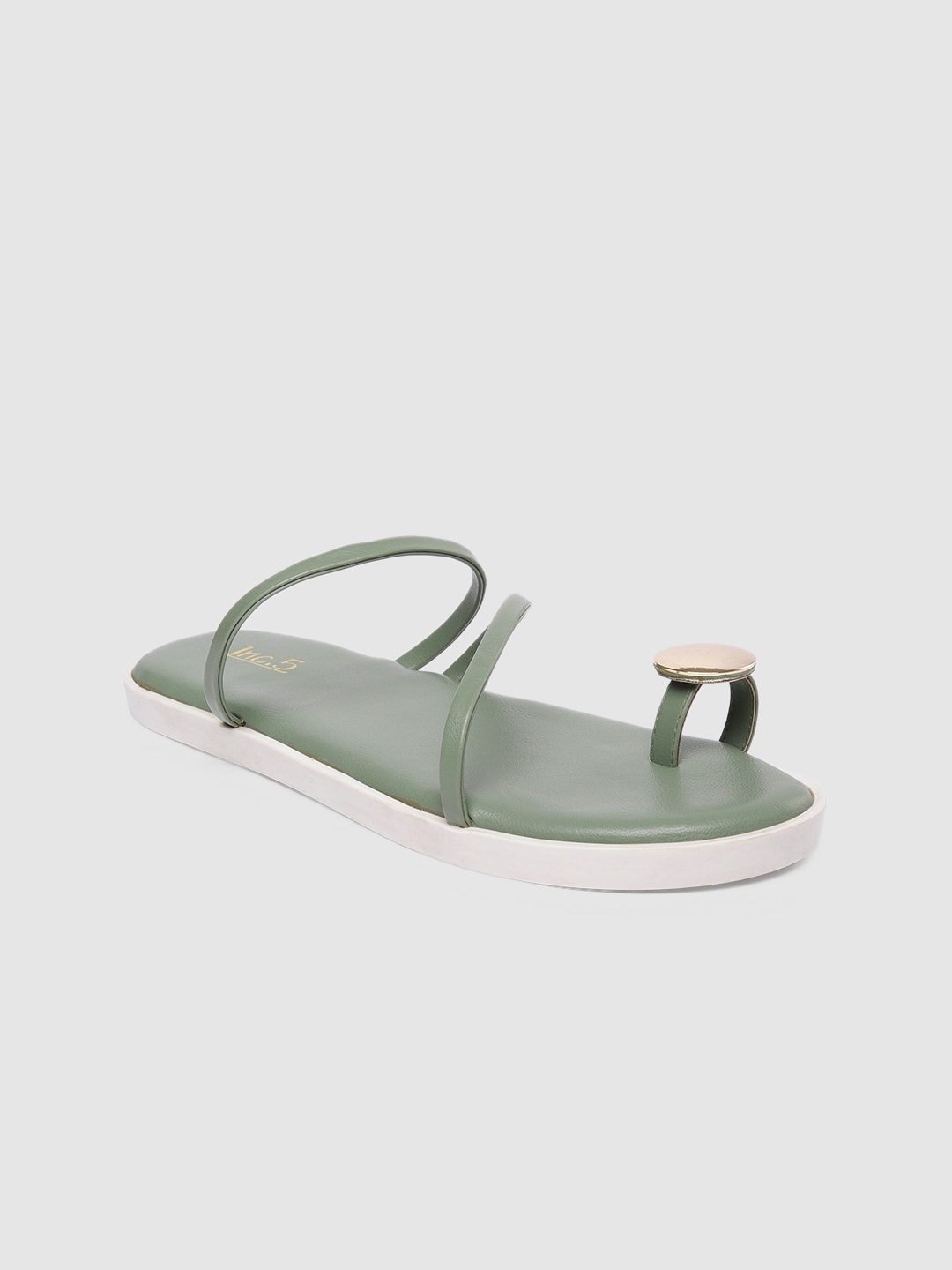 

Inc 5 Women Green One Toe Flats
