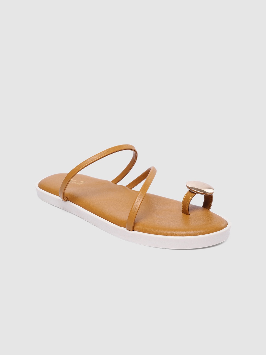 

Inc 5 Women Mustard Yellow One Toe Flats